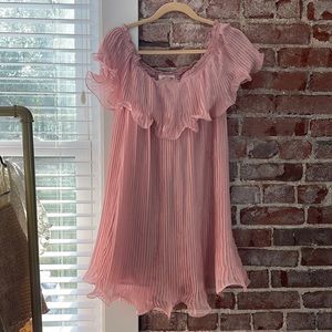 Pretty off shoulder dress